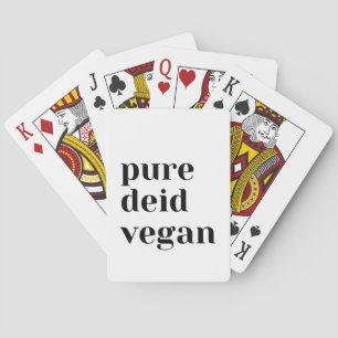 Pure Deid Vegan Playing Cards Spielkarten