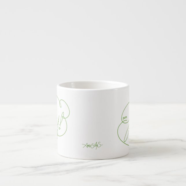 pure Freude - Bold CloudS - Christmas Edition Gree Espressotasse (Vorderseite)