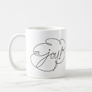 pure Freude - kühne CloudS Kaffeetasse