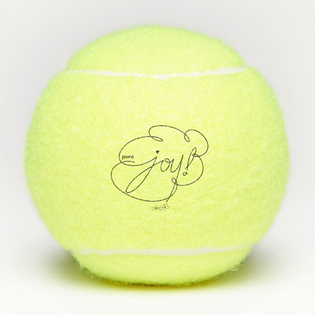 pure Freude - kühne CloudS Tennis Ball (Vorderseite)