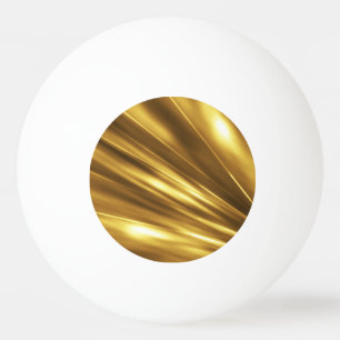 PURE GOLD pattern / gold glänzen Tischtennisball