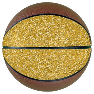 PURE GOLD Spritzer Pattern + Ihr Text / Foto Basketball