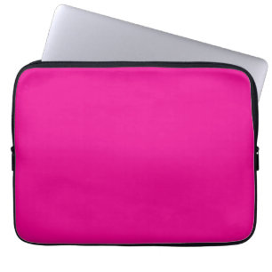 Pure Magenta Pink Solid Laptop-Sieb Laptopschutzhülle
