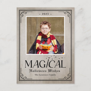 Pure Magic Fun Halloween Foto Card Postkarte