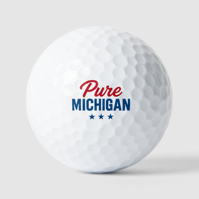 Pure Michigan Golf Ball (Vorderseite)