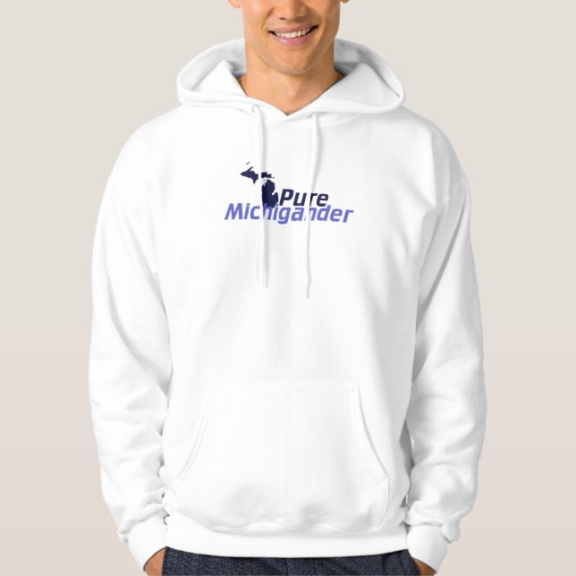Pure Michigander Hoodie (Vorderseite)