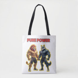 Pure Power – Strong Animal Muscle Cartoon Design