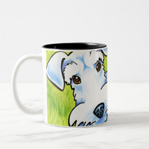 Pure Schnauzer Zweifarbige Tasse