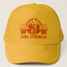 Pure Strength Powerlifting Logo – Gold Edition Fit