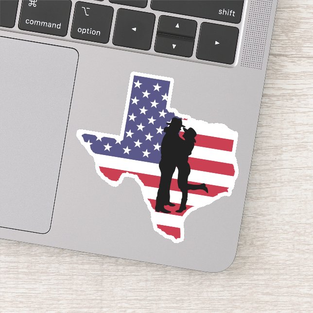Pure Texan Sticker (Detail)