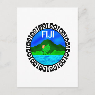 PURE UND FIJI POSTKARTE