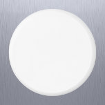 Pure White Solid Color Magnet<br><div class="desc">Pure White Solid Color</div>
