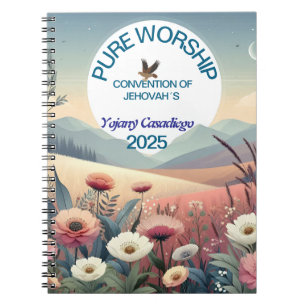 Pure Worship 2025 Konvention von Jehova Notizblock