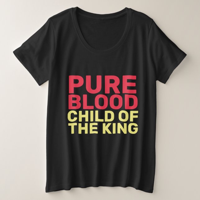 PUREBLOOD CHRISTLICHE T - SHIRT T-SHIRTS (Design vorne)
