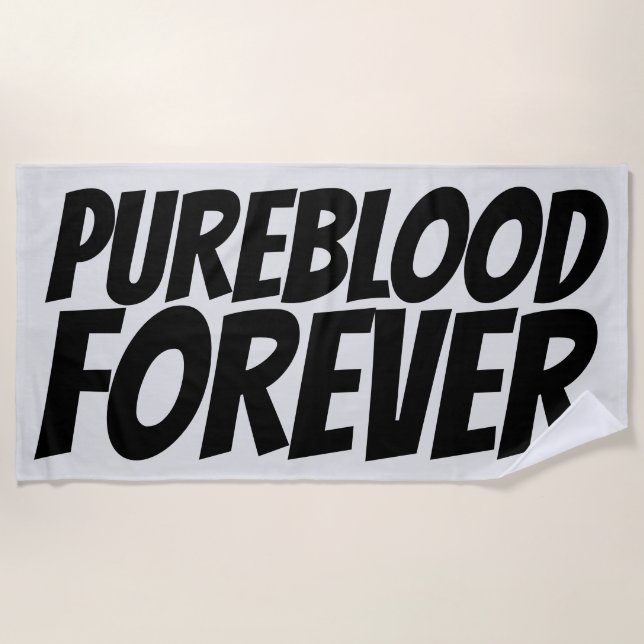 PUREBLOOD FOREVER Beach Handtücher (Vorderseite)