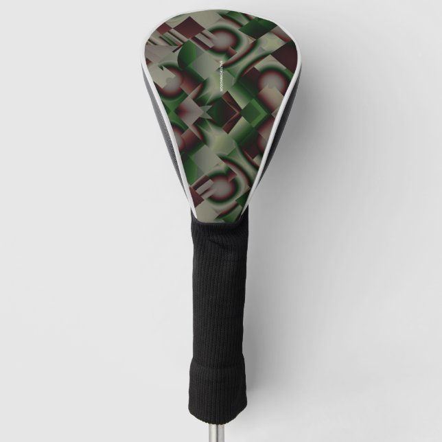 PureColor 2-Treiberabdeckung Golf Headcover (Vorderseite)