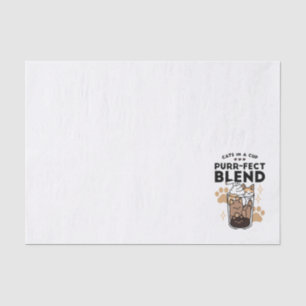 Purer Blend: Cat and Coffee Art for Pet Lovers Seidenpapier