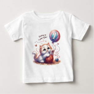 Purer Fect Celebration: Spaß im ersten Jahr! Baby T-shirt