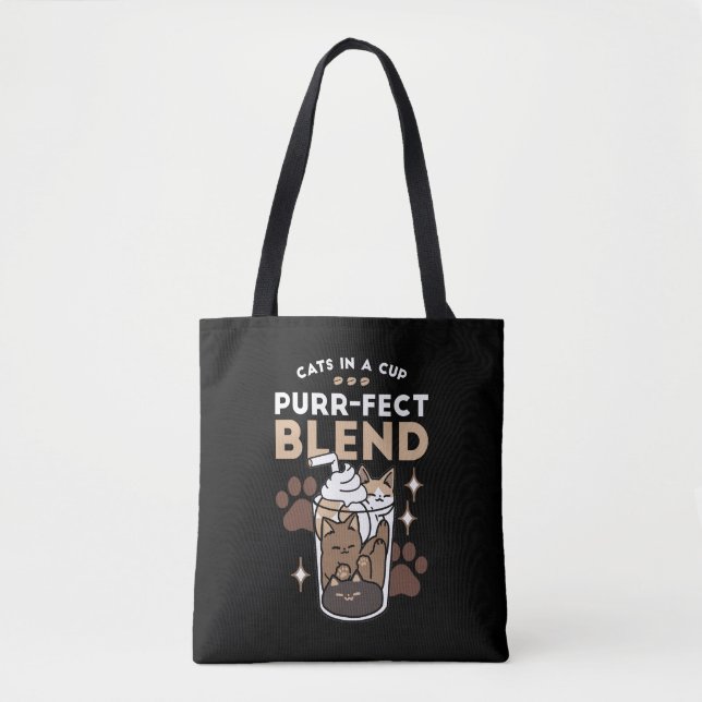 Purer-fect-Mischung: Kaffeedesign für Cat & Coffee (Vorderseite)