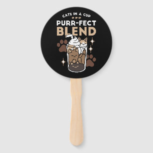 Purer-fect-Mischung: Kaffeedesign für Cat & Coffee Fächer