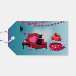 Purere Liebe - Cupid - Katzengeschenktasche Geschenkanhänger
