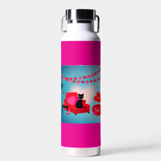 Purere Liebe - Cupid - Katzengeschenktasche Trinkflasche