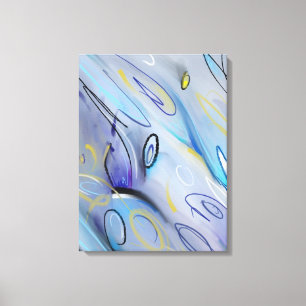Pures abstraktes Gemälde Leinwanddruck