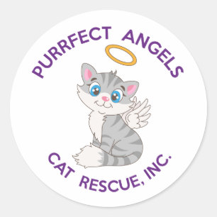 Purfect Angels Cat Rescue Aufkleber