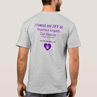 Purfect Angels Cat Rescue BESTE FREUNDIN Unisex Sh T-Shirt