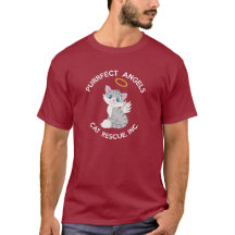 Purfect Angels Cat Rescue unisex Shirt Logo+Text