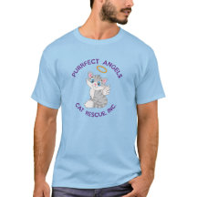 Purfect Angels Cat Rescue unisex Shirt Logo+Text