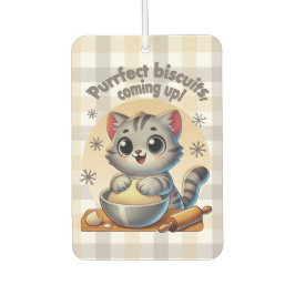 "Purfect biscuits, kommend" Katzenkuppe Autolufterfrischer