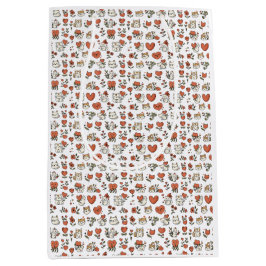 Purfect Cat & Heart Geschenktasche: Niedlich & cha Mittlere Geschenktüte