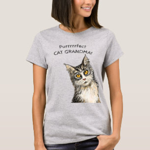 Purfect Cat Oma T - Shirt