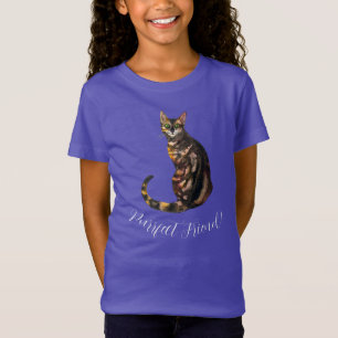 Purfect Freund! Bengalischer KatzenT - Shirt