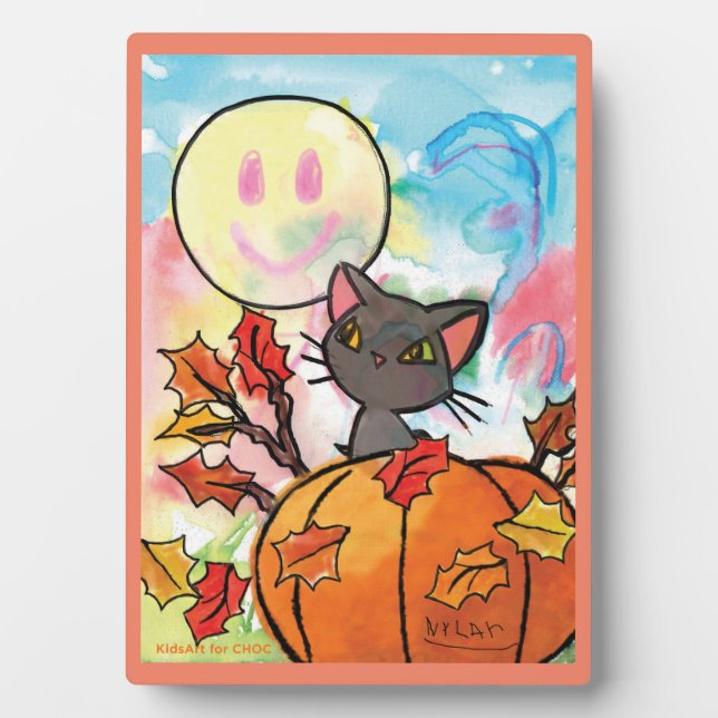 Purfect Herbst - Kinder Kunst für CHOC Fotoplatte (Vorderseite)