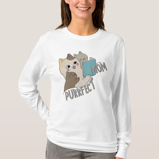 Purfect Mama T - Shirt (Vorderseite)