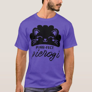 Purfect Pierogi Adorable Niedlich Pierogi Cat Love T-Shirt