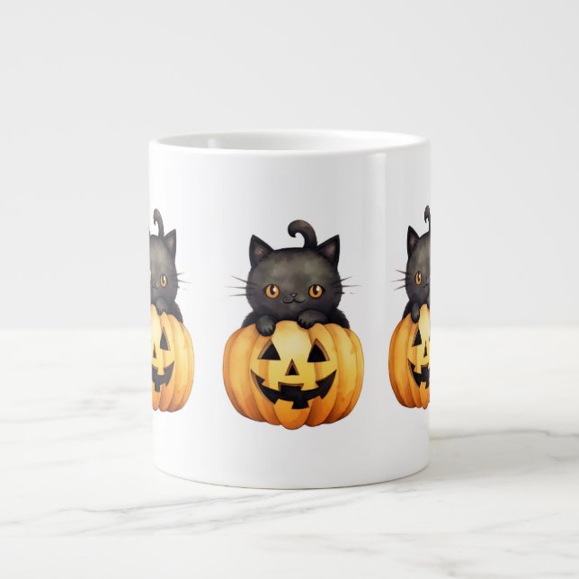 Purfect Pumpkin Cup Jumbo-Tasse (Vorderseite)