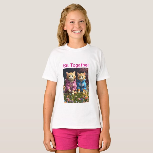 "Purfect Together" T-Shirt (Vorne ganz)
