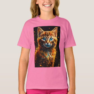 "Purfection: Front & Back Niedlich Kitten Bliss T- T-Shirt