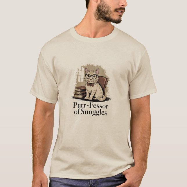 Purfessor Snugles Trend Cat T - Shirt (Vorderseite)