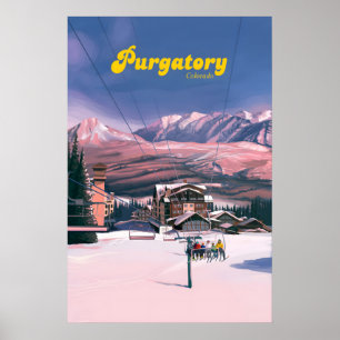 Purgatory-Ski-Resort-Reiseposter Poster