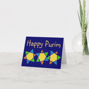 Purim celebration karte
