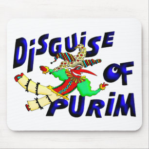 Purim Disguise Mousepad