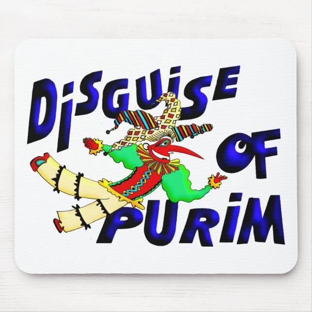 Purim Disguise Mousepad (Vorne)
