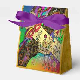 Purim Esther Celebration Dark Art Print Geschenkschachtel