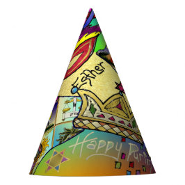 Purim Esther Celebration Light Art Print Partyhütchen