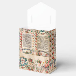 Purim-Gastgeschenke, Mishloach-Manot Esther Scroll Geschenkschachtel