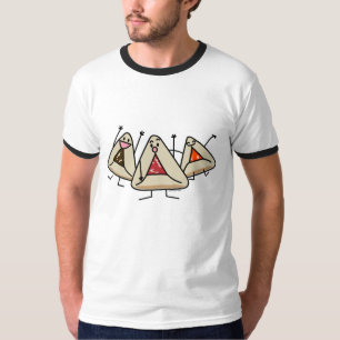 Purim hamantaschen Gebäck Sameach Oznei Haman T-Shirt